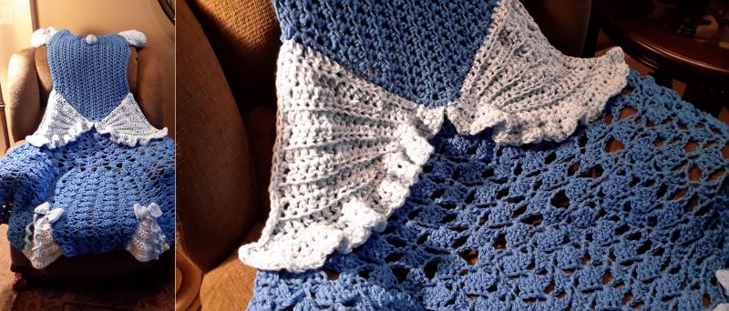 Disney-inspired princess blanket