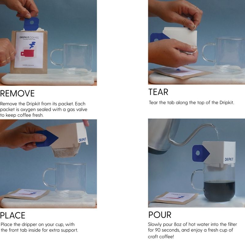 Dripkit coffee - portable coffee kit