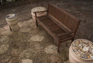 EcoSculpt Studios upcycles large industrial pipes into furniture