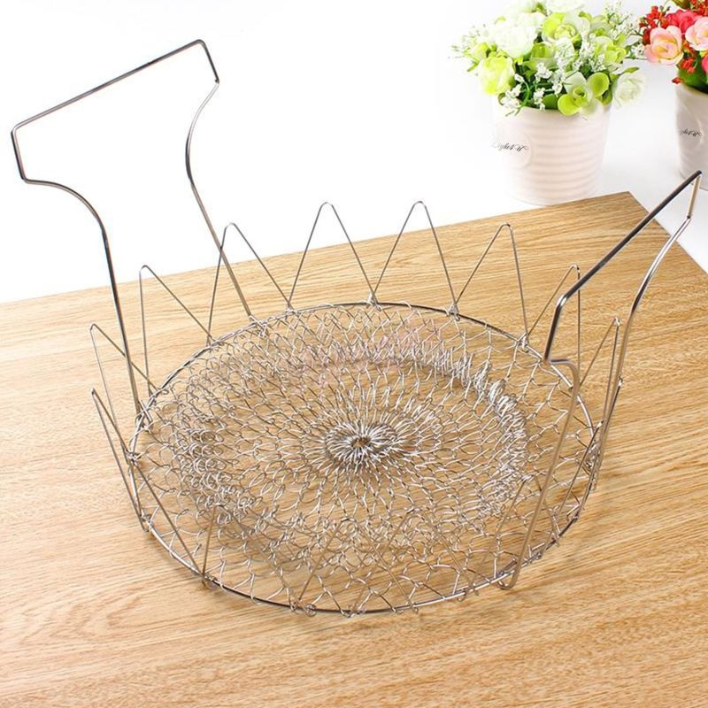 Foldable chef’s basket