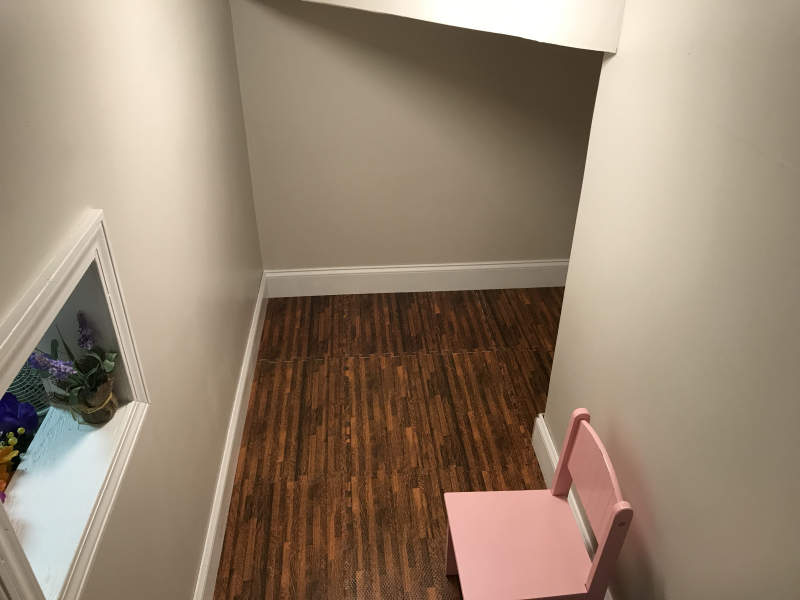 Georgia dad builds under stairs playhouse for his little daughter