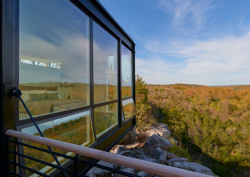 Hawk’s nest by Wiedemann Architects.