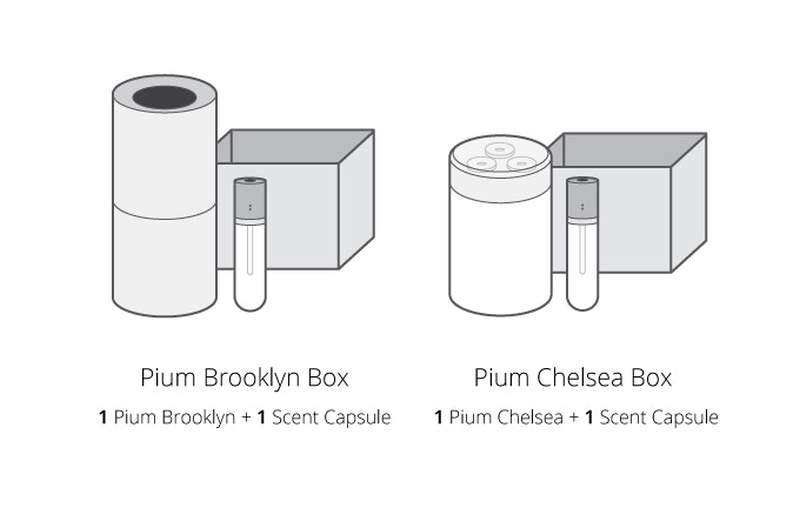Pium smart aroma diffuser automates home fragrance