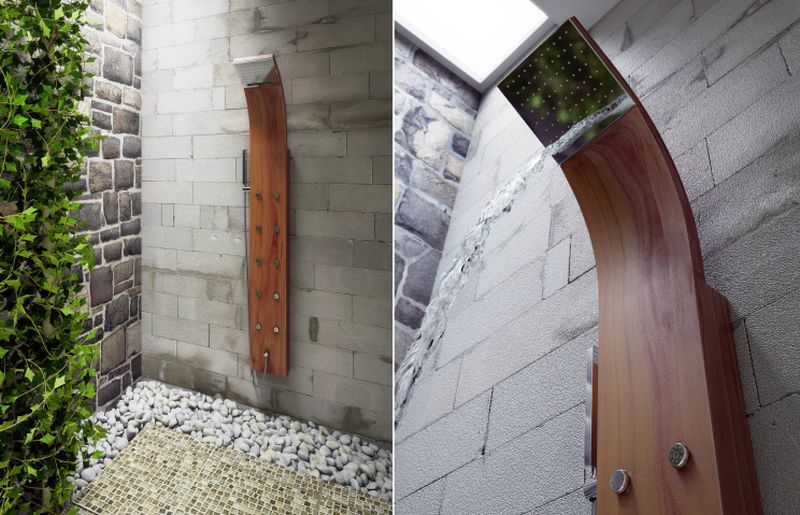 Wooden Taps Showers Bringing Serenity Of Nature To Your Bathroom