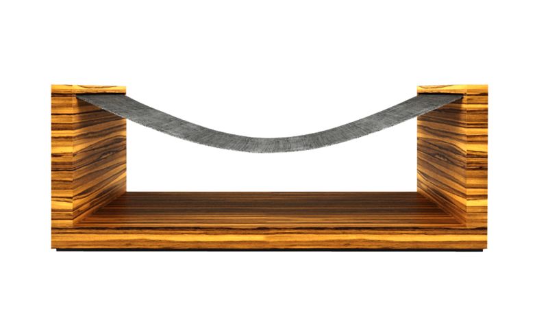 Zebrano hammock by Rechteck