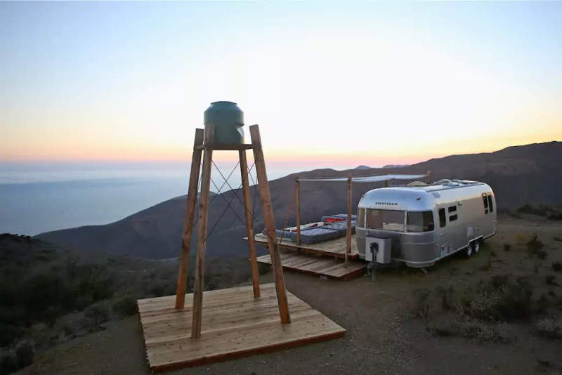 Rent this Airstream trailer from Taylor Swift’s Vogue photo shoot at Airbnb