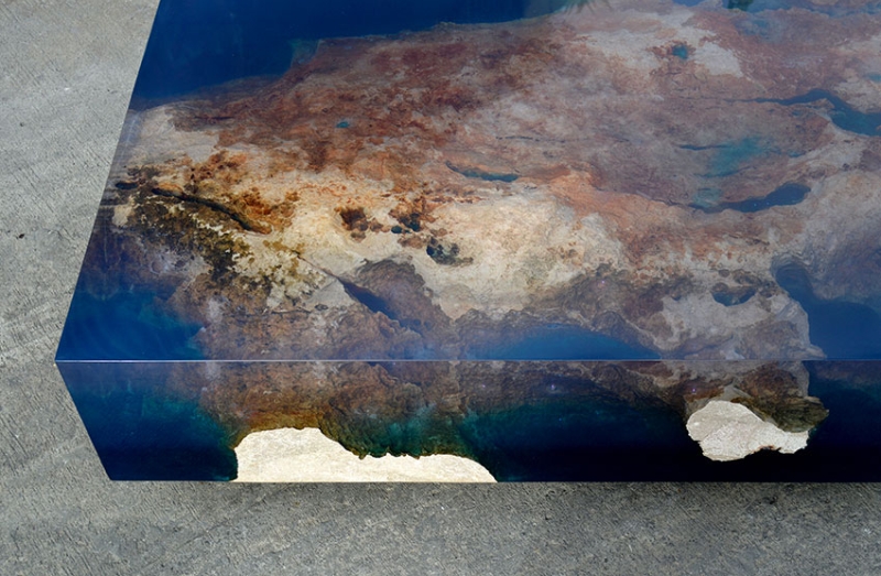Starry sea lagoon table by LA Tables