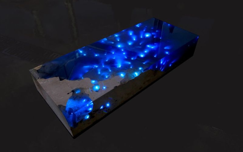 Starry sea lagoon table by LA Tables