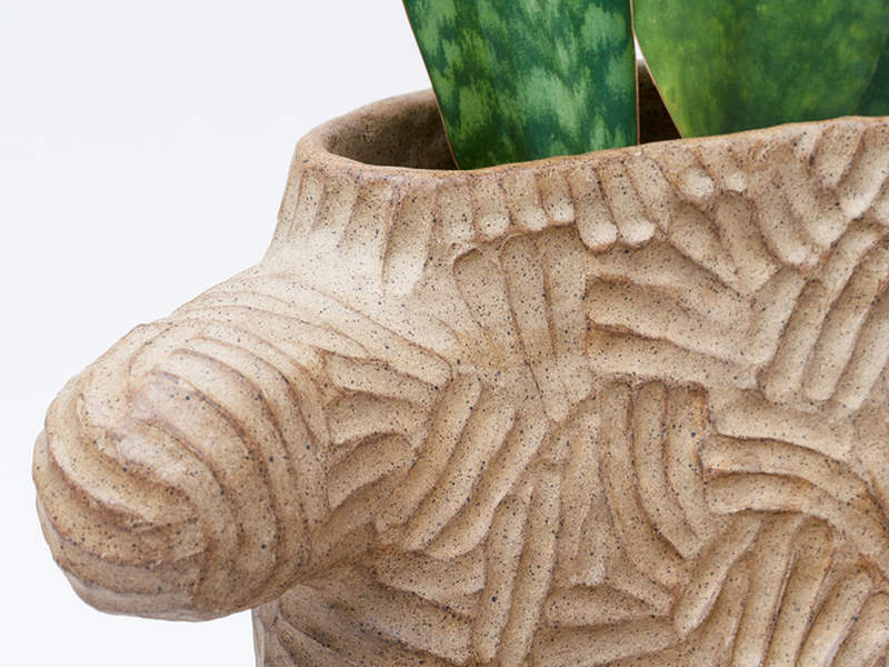 You won’t hate Chris Wolston’s unusual terracotta furniture