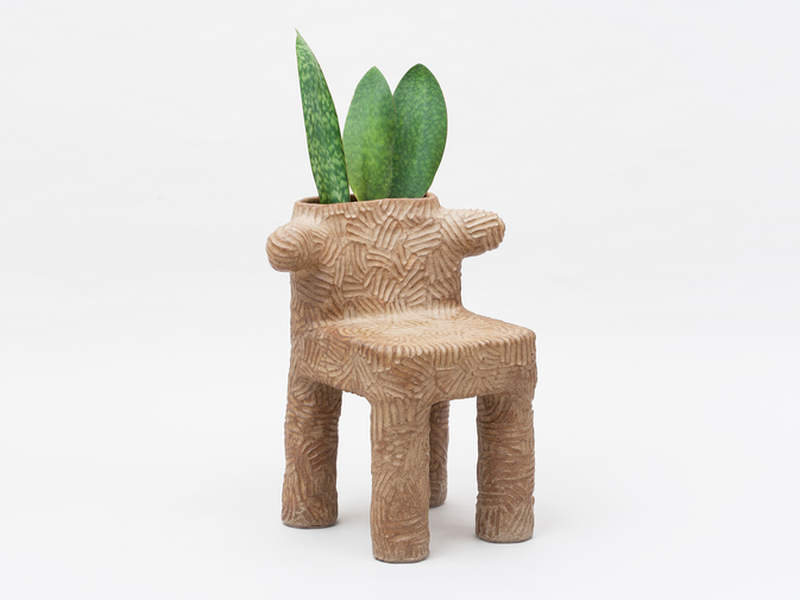 You won’t hate Chris Wolston’s unusual terracotta furniture