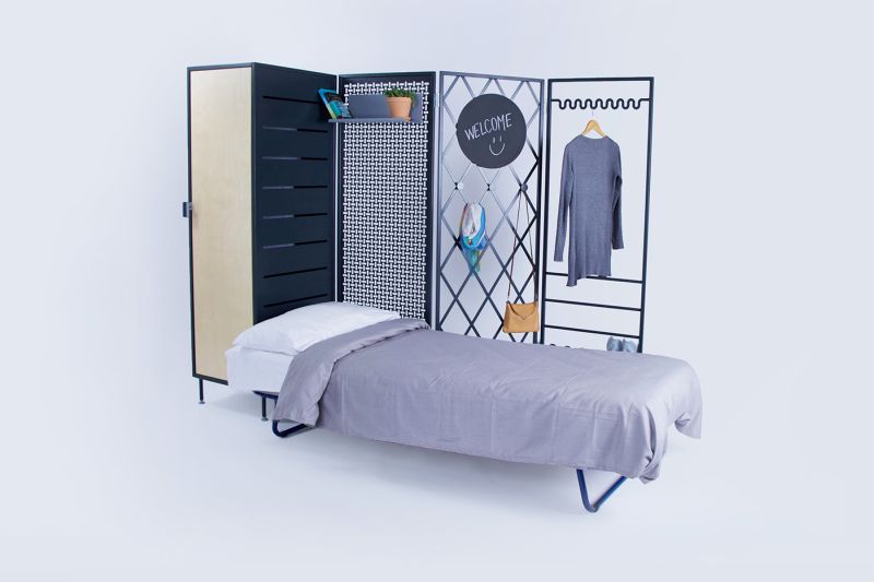 Patchwork furniture is a Flexible personal space