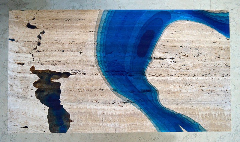 Lagoon table by LA Tables