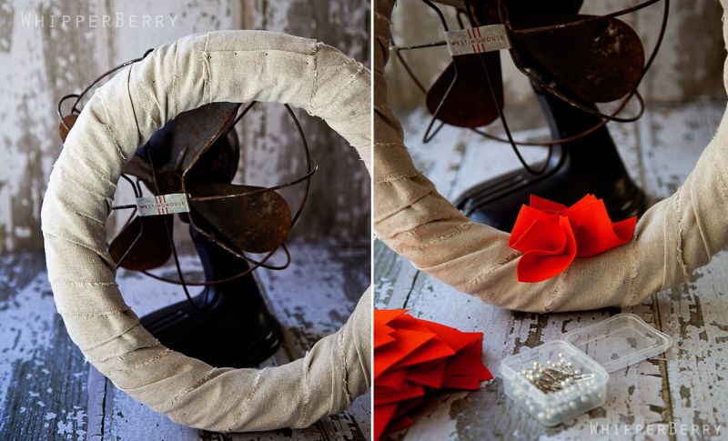 Halloween Candy corn wreath