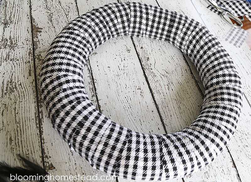 Halloween Funky Fabric wreath