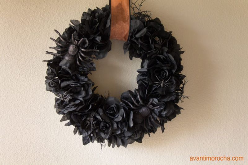 Avanti Morocha Halloween wreath