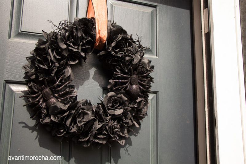 Avanti Morocha Halloween wreath