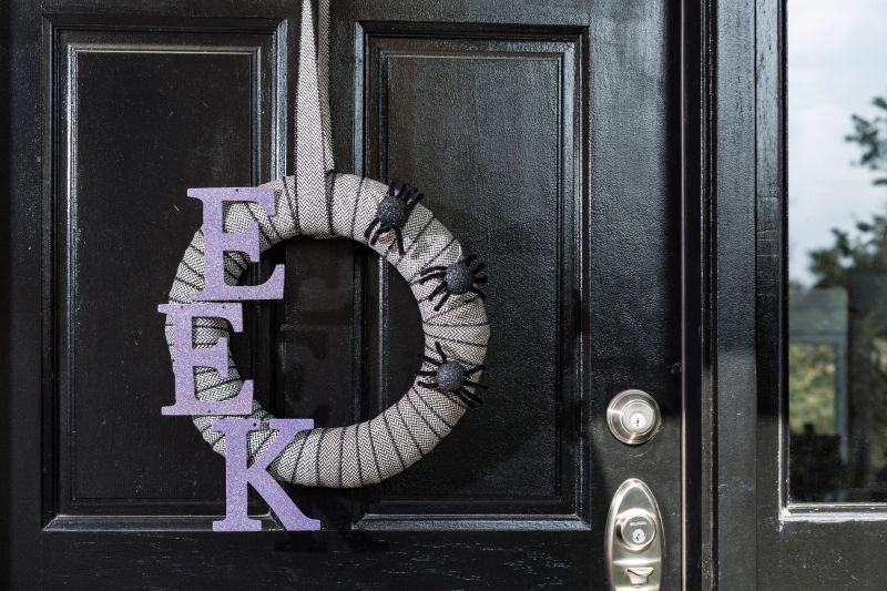 EKK front door wreath