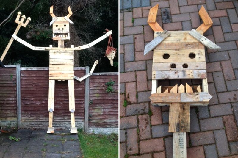 A giant pallet beast for backyard