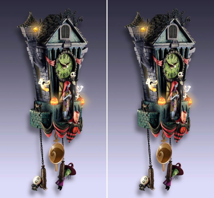 Nightmare Before Christmas Cuckoo Clock