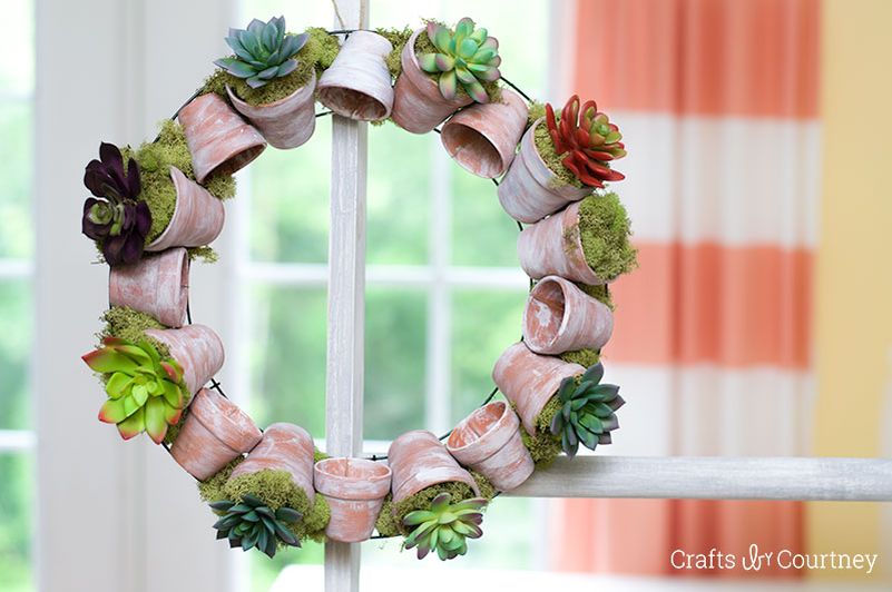 DIY Succulent Wreath