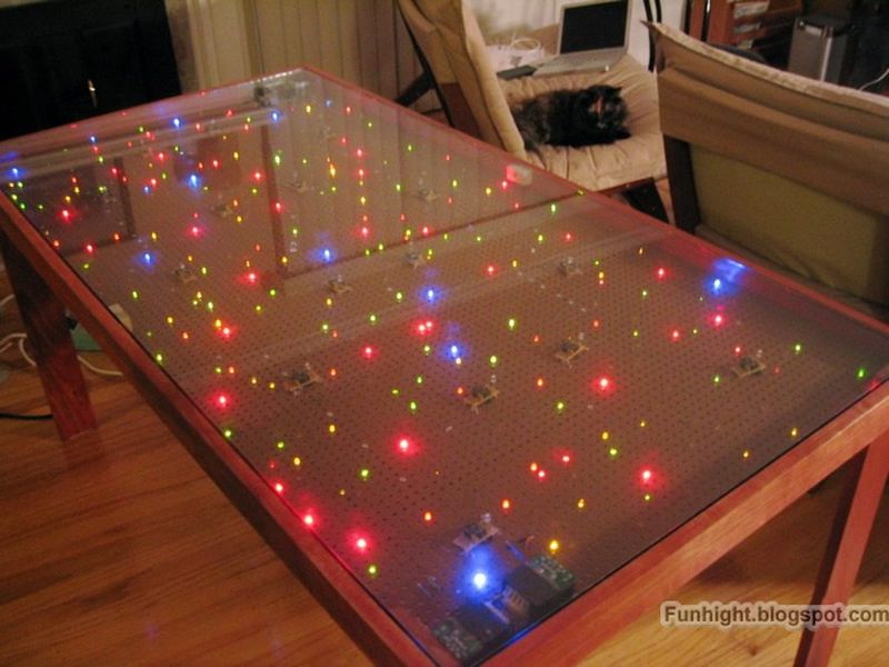 glow dining table