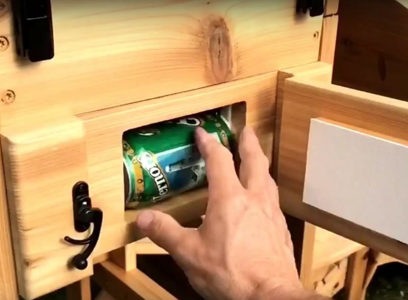Beer Dispensing Chair By Matt Thompson Of Thompson Woodworks