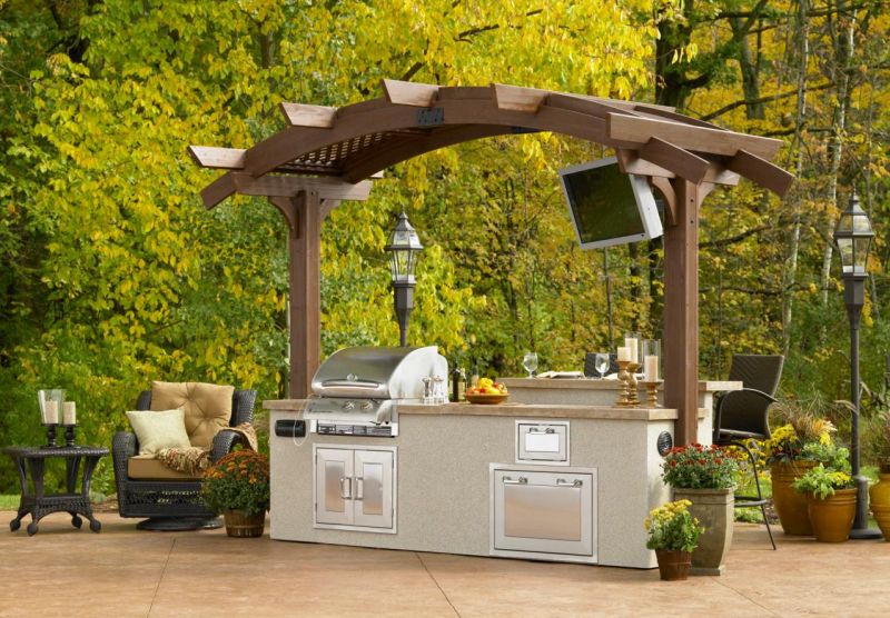 Outdoor Kitchen Island