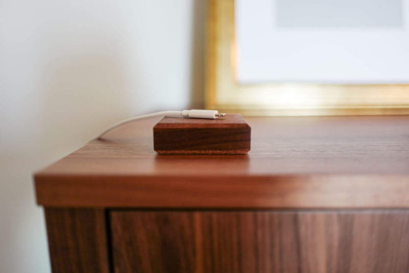 Peel Base is a magnetized cable holder