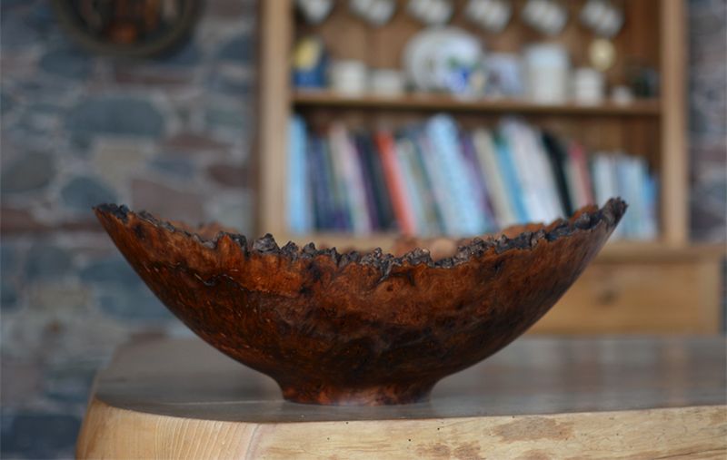 DIY Reclaimed wood Bowl