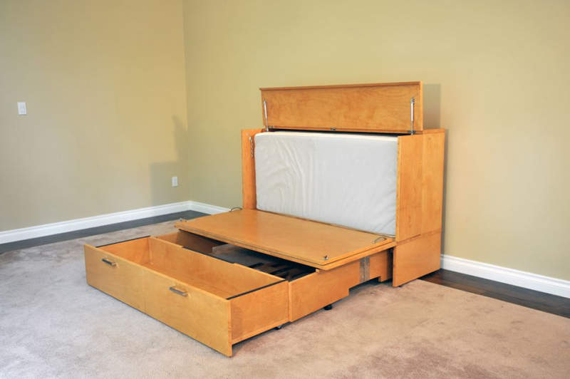 Stanley cabinet bed is a wonderful piece of Transforming furniture