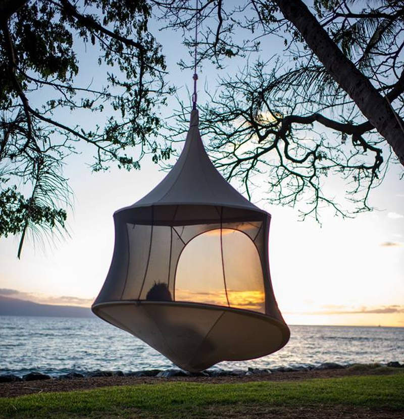 Treepod is modern reinterpretation of traditional hammock