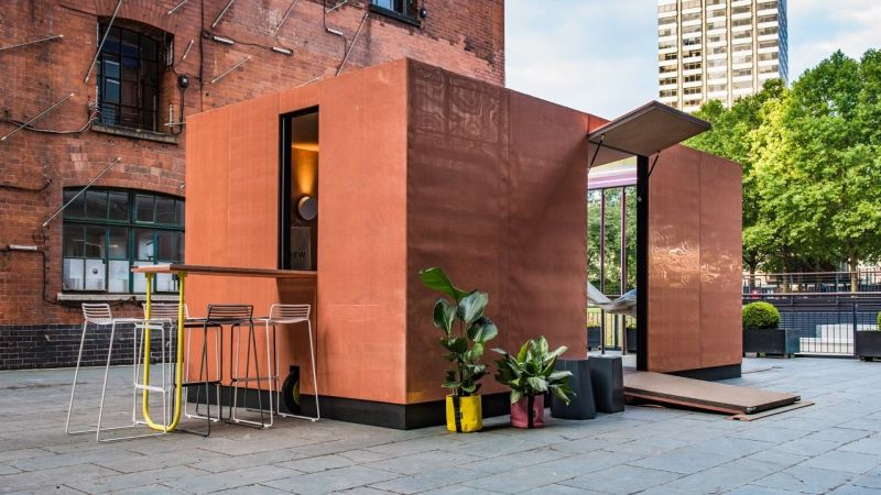 Luxurious wooden frame cabin by Mini & by Sam Jacob