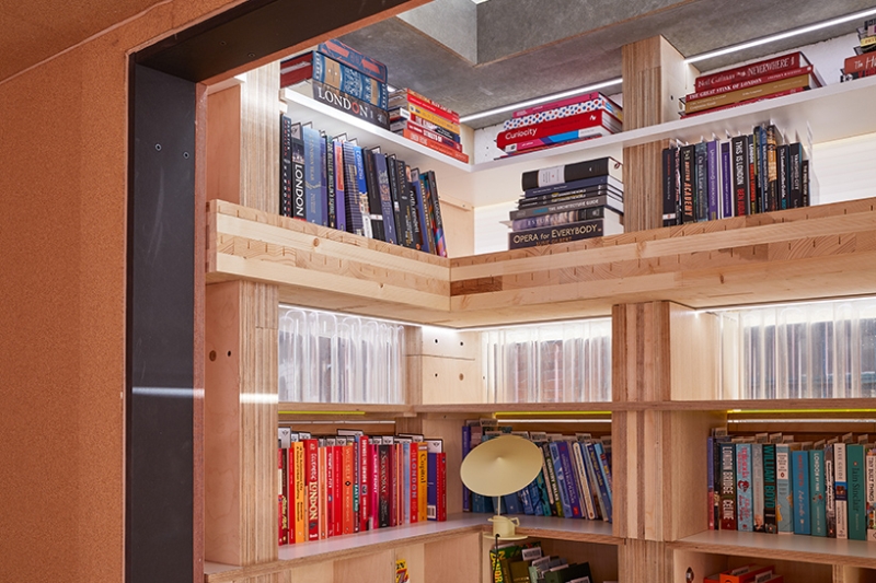 Mini Living cabin designed by Sam Jacob