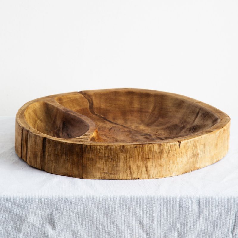 reclaimed wood bowl