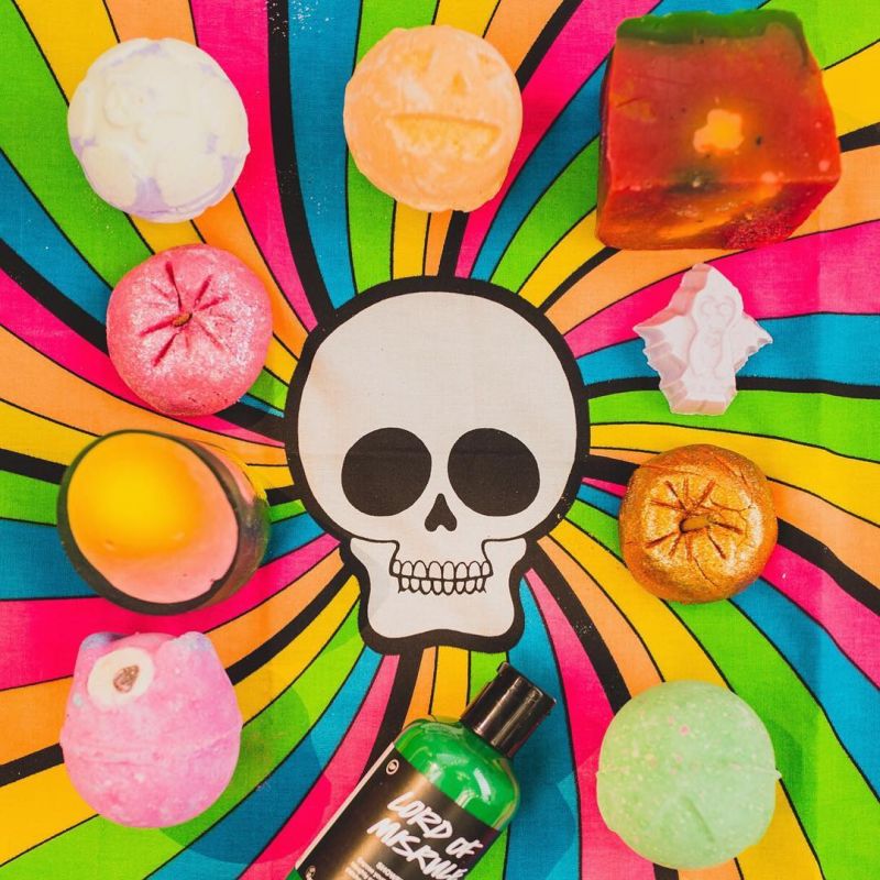 Halloween Soap bombs by Lush
