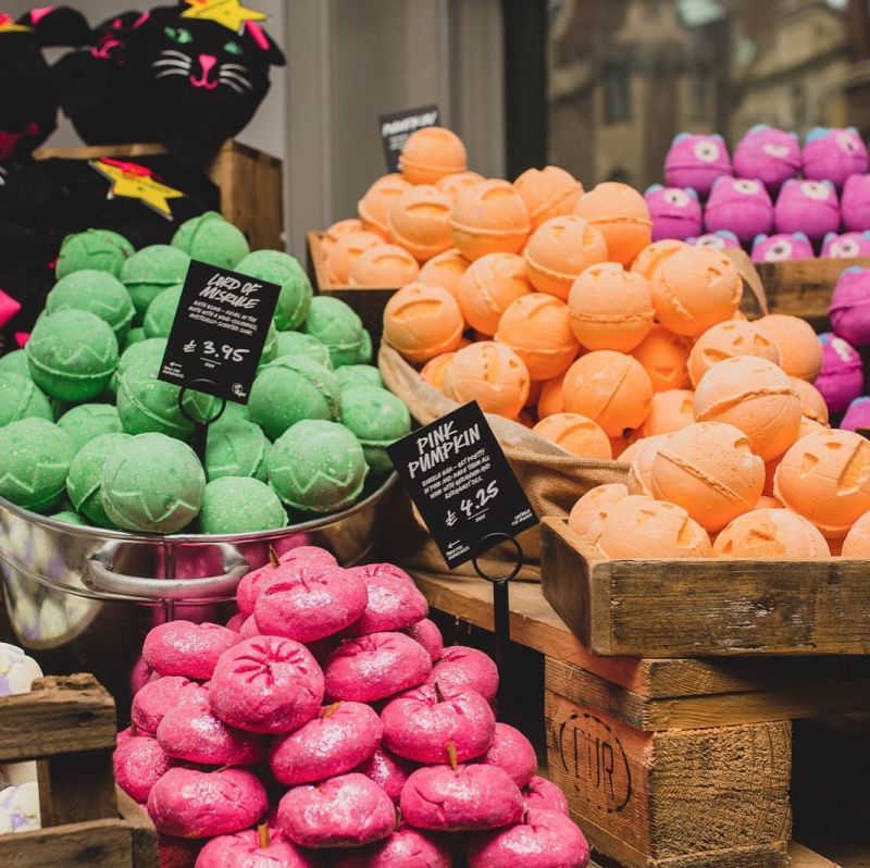 Sparkly Pumpkin Bubble Bar