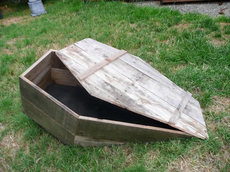 Pallet Wood Coffin