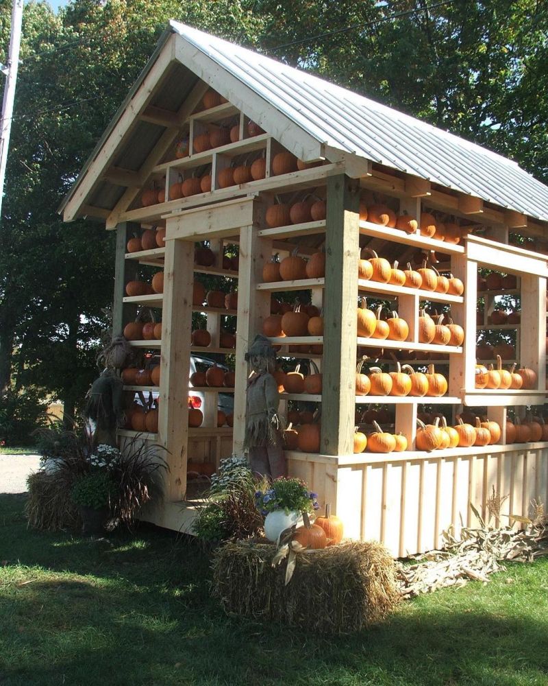 Pumpkin house for Halloween