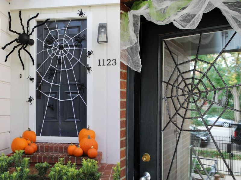 Halooween front door decor tips