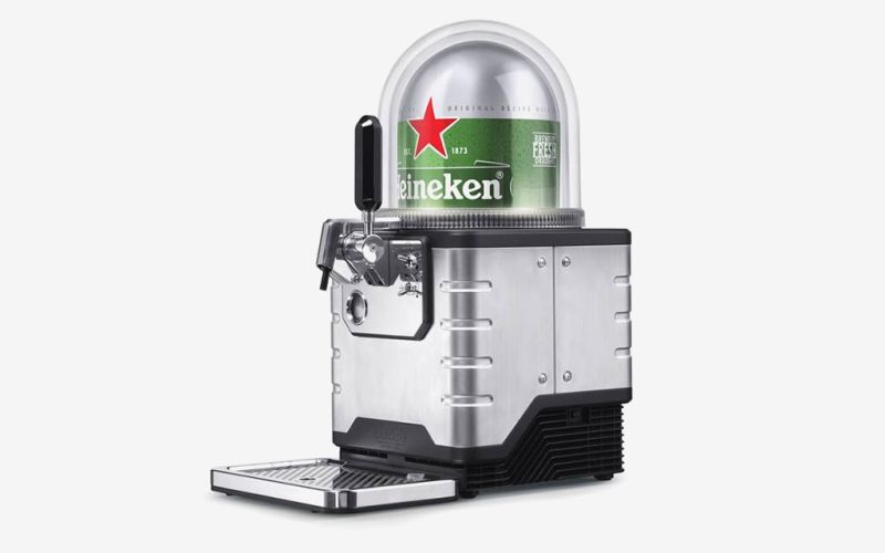 Make a bar out of any counter with Heineken’s Blade draught beer dispenser