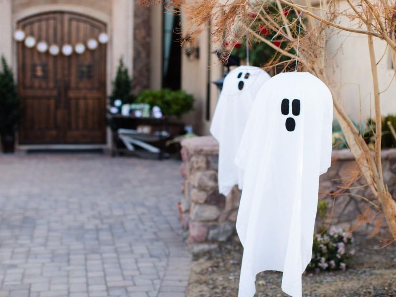 Outdoor Halloween decoration ideas