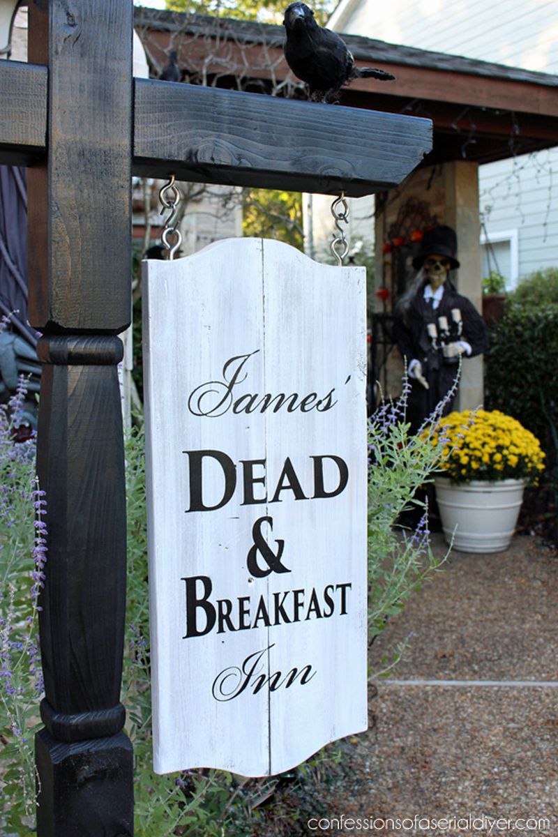 Outdoor Halloween decoration ideas