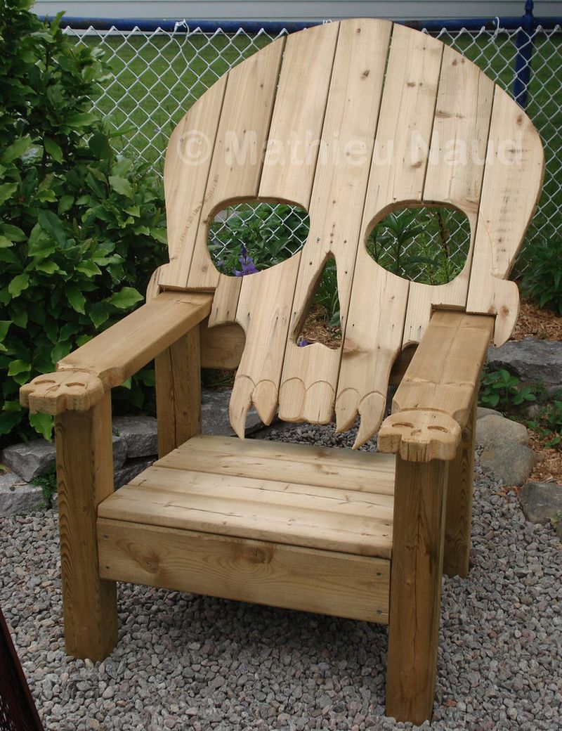 13 Badass Skull Chairs For A Boo Tiful Halloween