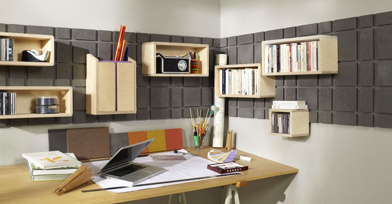 Shelving and closet for small interiors