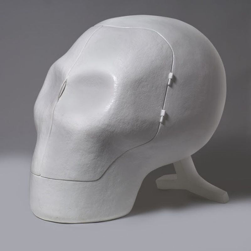 Skull chair - by Joep Van