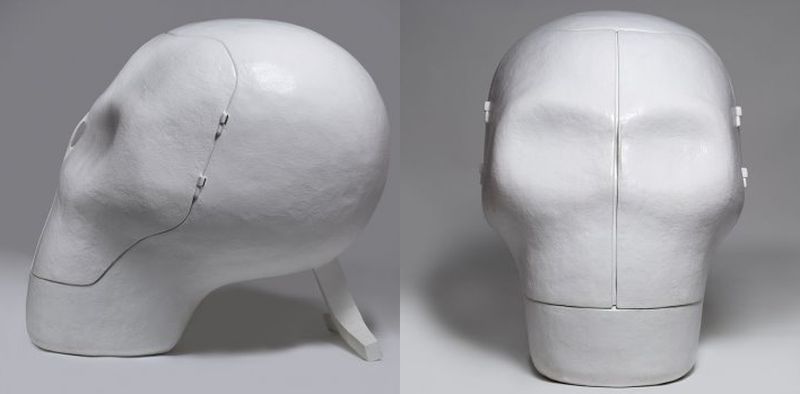 Skull chair - by Joep Van