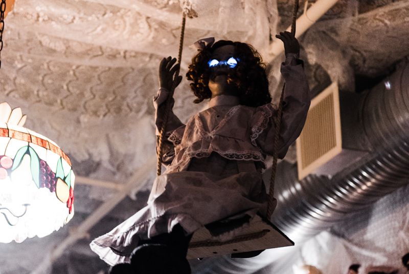 This Halloween-themed pop-up bar in Shaw summons evil spirits