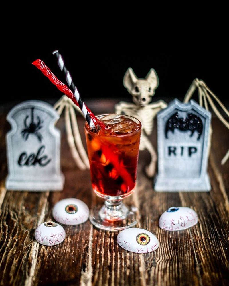 This Halloween-themed pop-up bar in Shaw summons evil spirits