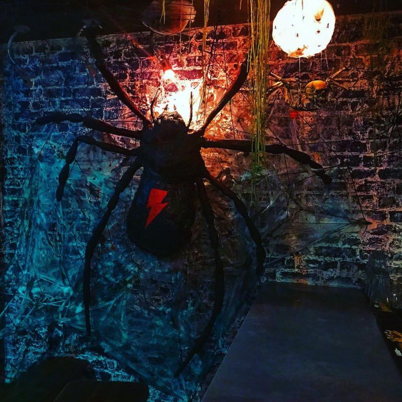 This Halloween-themed pop-up bar in Shaw summons evil spirits