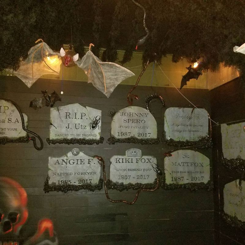 This Halloween-themed pop-up bar in Shaw summons evil spirits